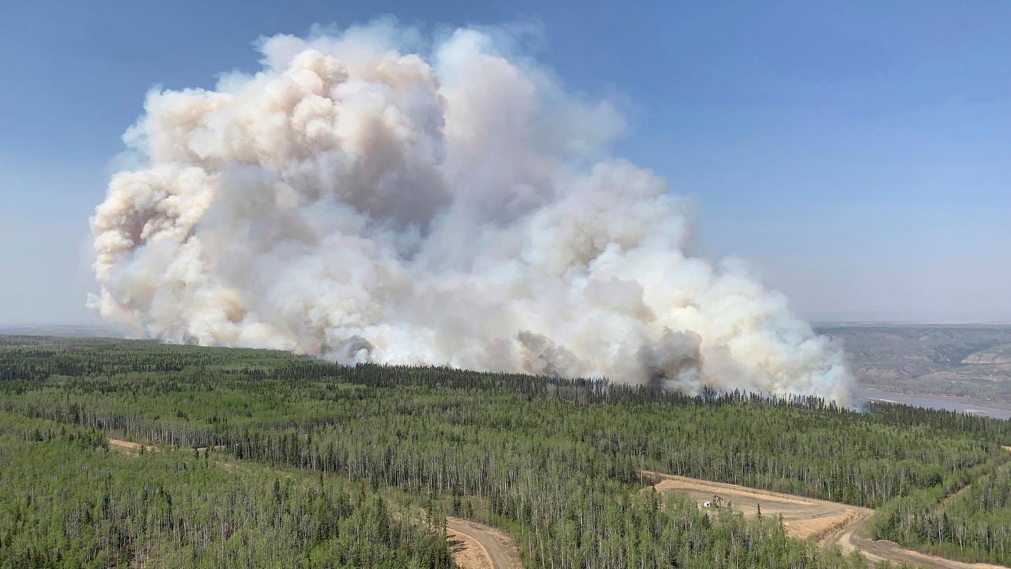 Die Waldbrände im Westen Kanadas breiten sich weiter aus.