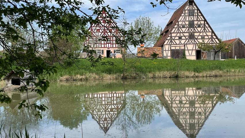 Die historischen Fachwerkhäuser des Bad Windsheimer Freilandmuseum bieten eine perfekte Kulisse für die von der Unesco ausgezeichneten Traditionen.