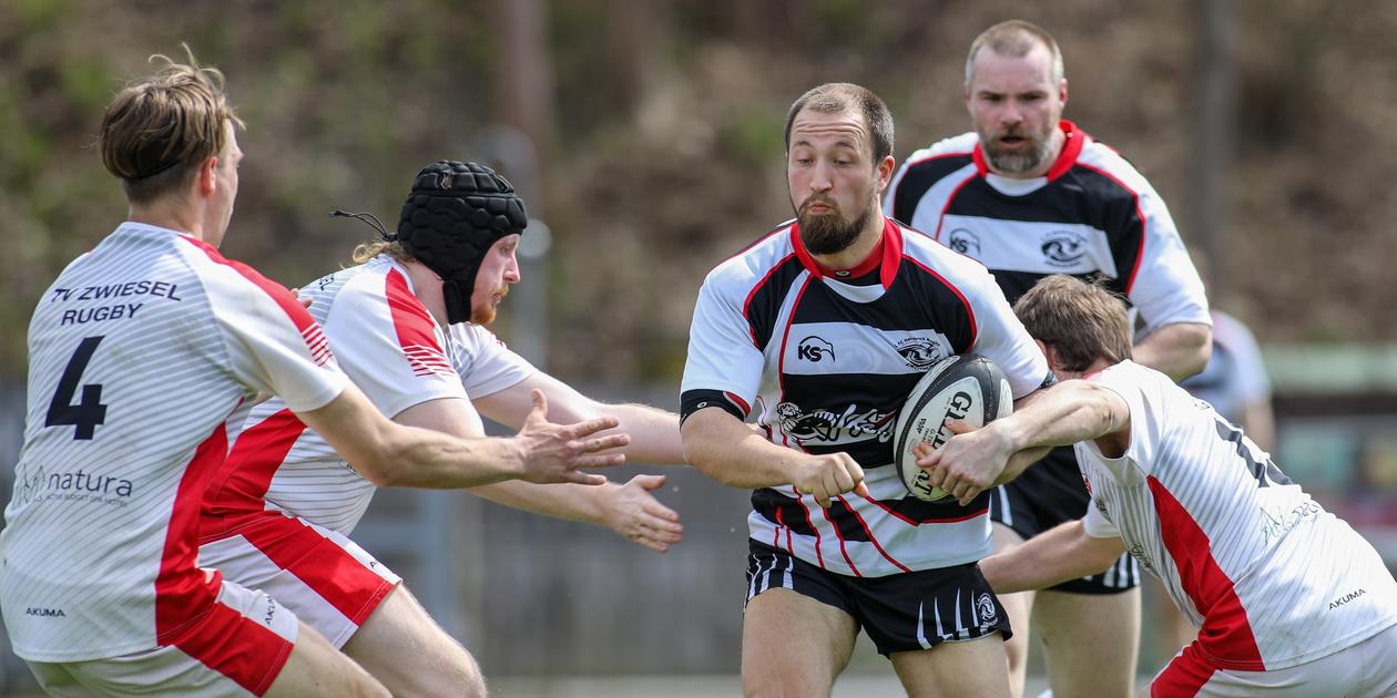 Heb Rugby Das Hersbrucker Rugby-Team SG Helaubaby schludert sich zum Sieg