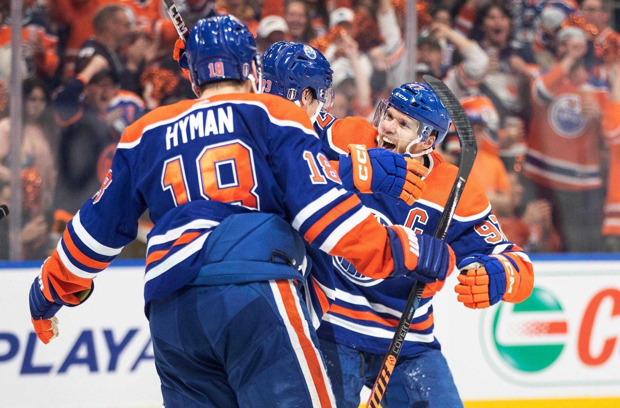 NHLPlayoffs Oilers gleichen Serie gegen Vegas aus