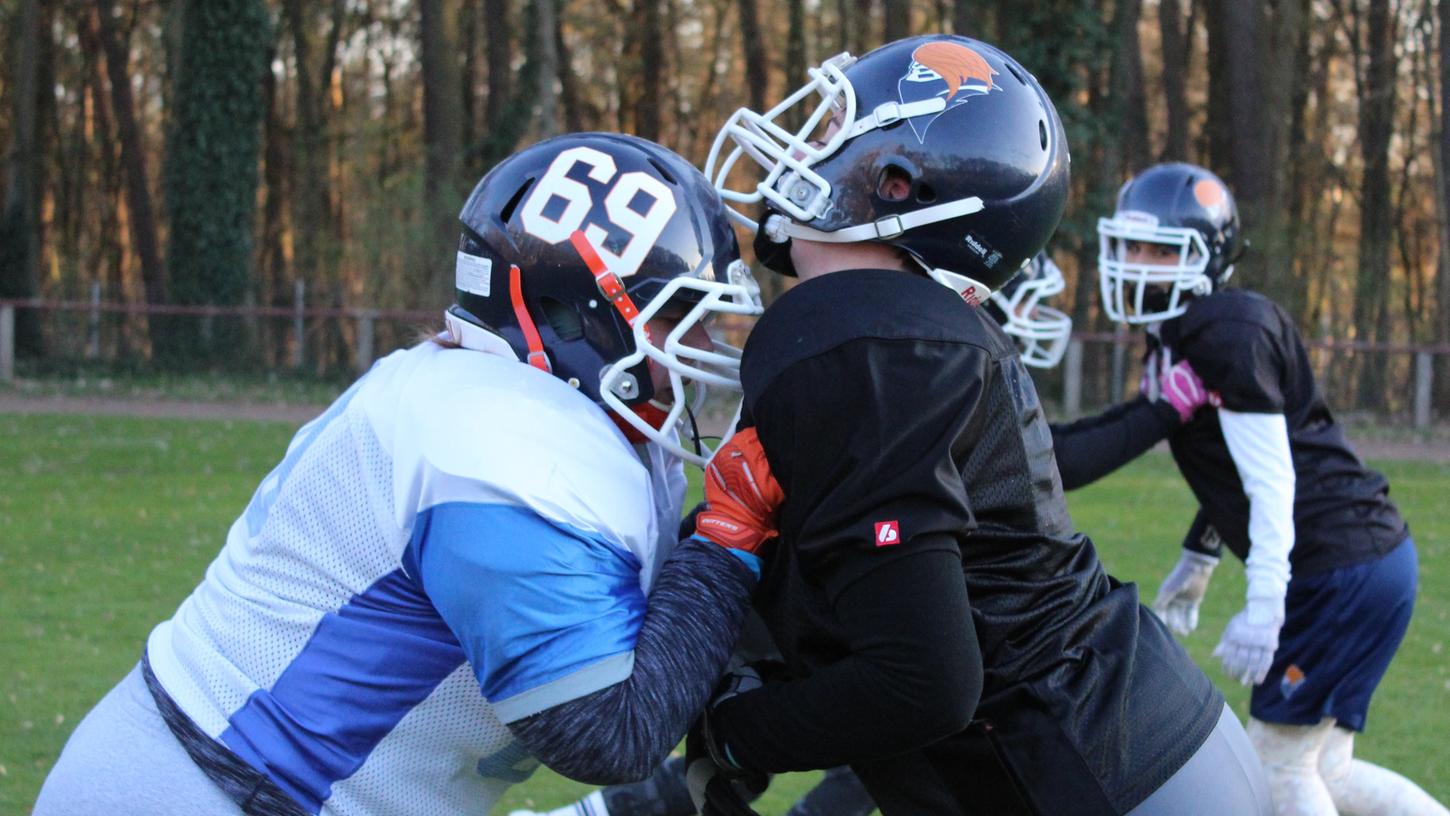 American Football Die Erlangen Rebels sind auf Kopfverletzungen gut
