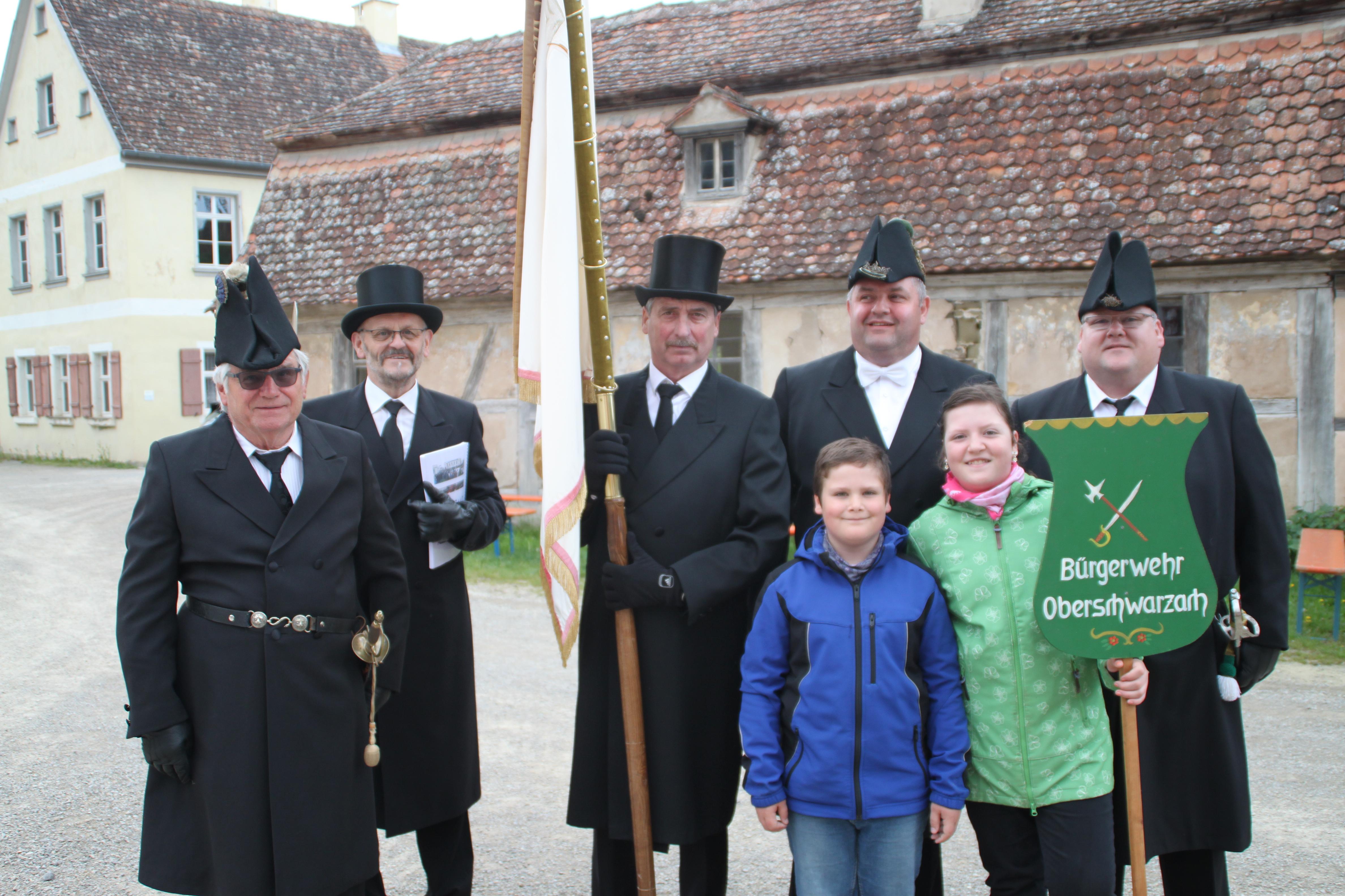 Die Tradition der Bürgergewehr Oberschwarzach geht zurück bis ins Jahr 1611. 