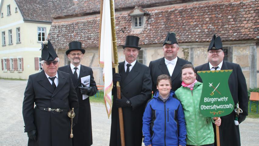 Die Tradition der Bürgergewehr Oberschwarzach geht zurück bis ins Jahr 1611. 