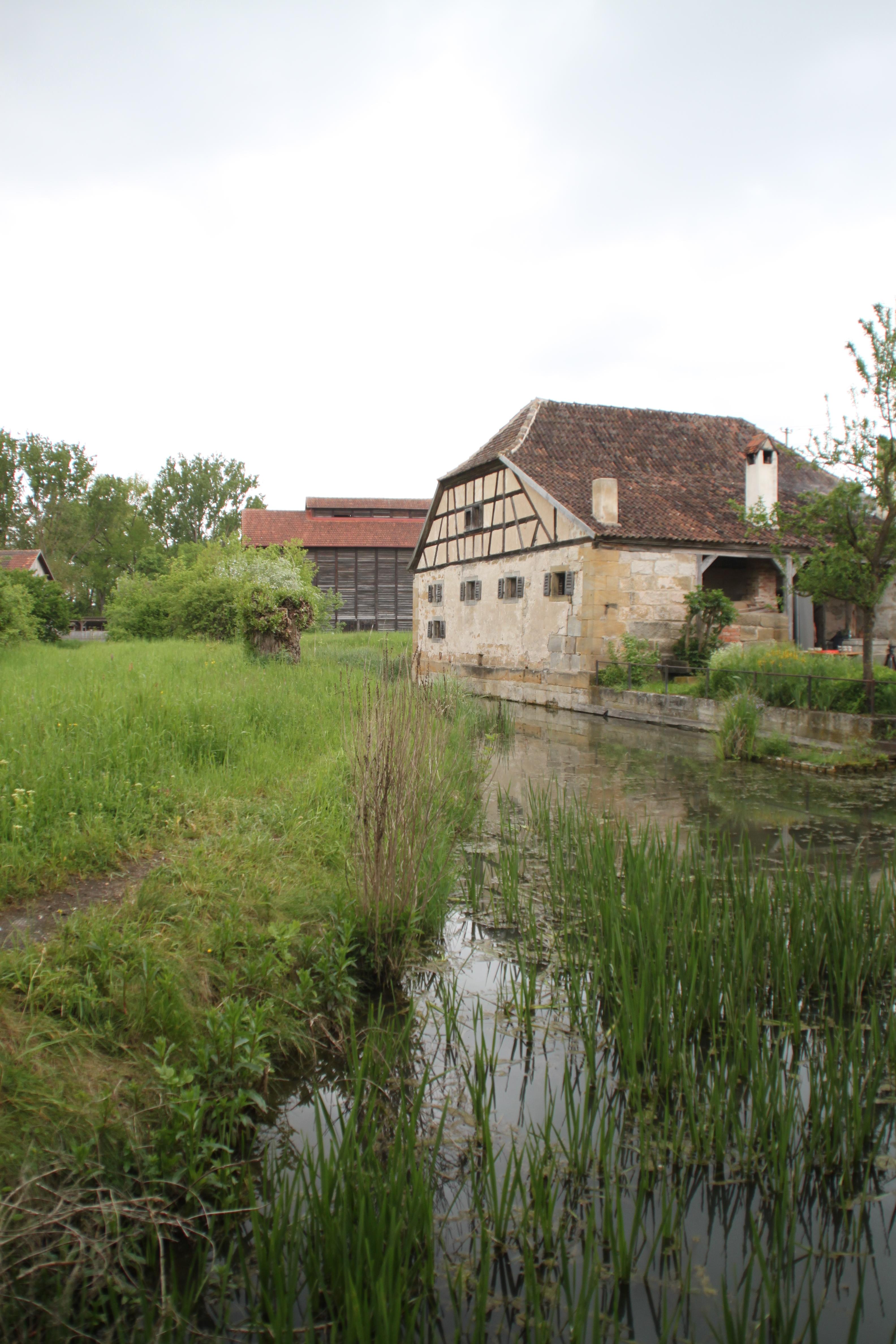 Abseits des Trubels bietet das Fränkische Freilandmuseum schöne Ansichten.