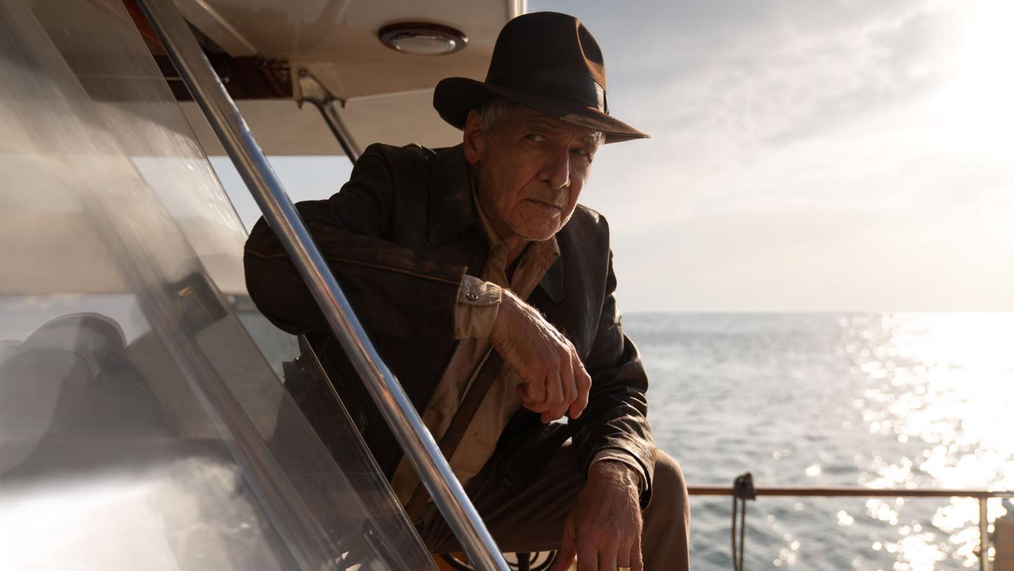 Indy ist aus dem Ruhestand zurückgekehrt, der Fedora-Hut steht ihm noch immer: Harrison Ford in "Indiana Jones und das Rad des Schicksals".