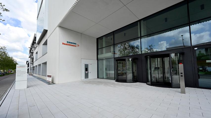 Der Eingangsbereich des neuen Trainingszentrum an der Allee am Röthelheimpark 3b.