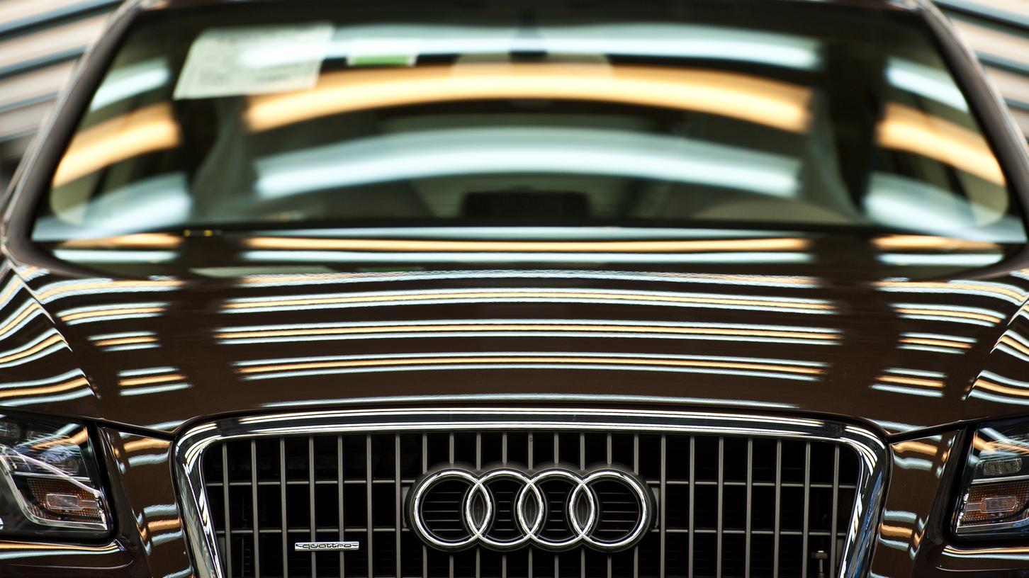  Ein Audi Q5 steht in der Produktion. Zuletzt wurde einer davon in Poxdorf gestohlen.