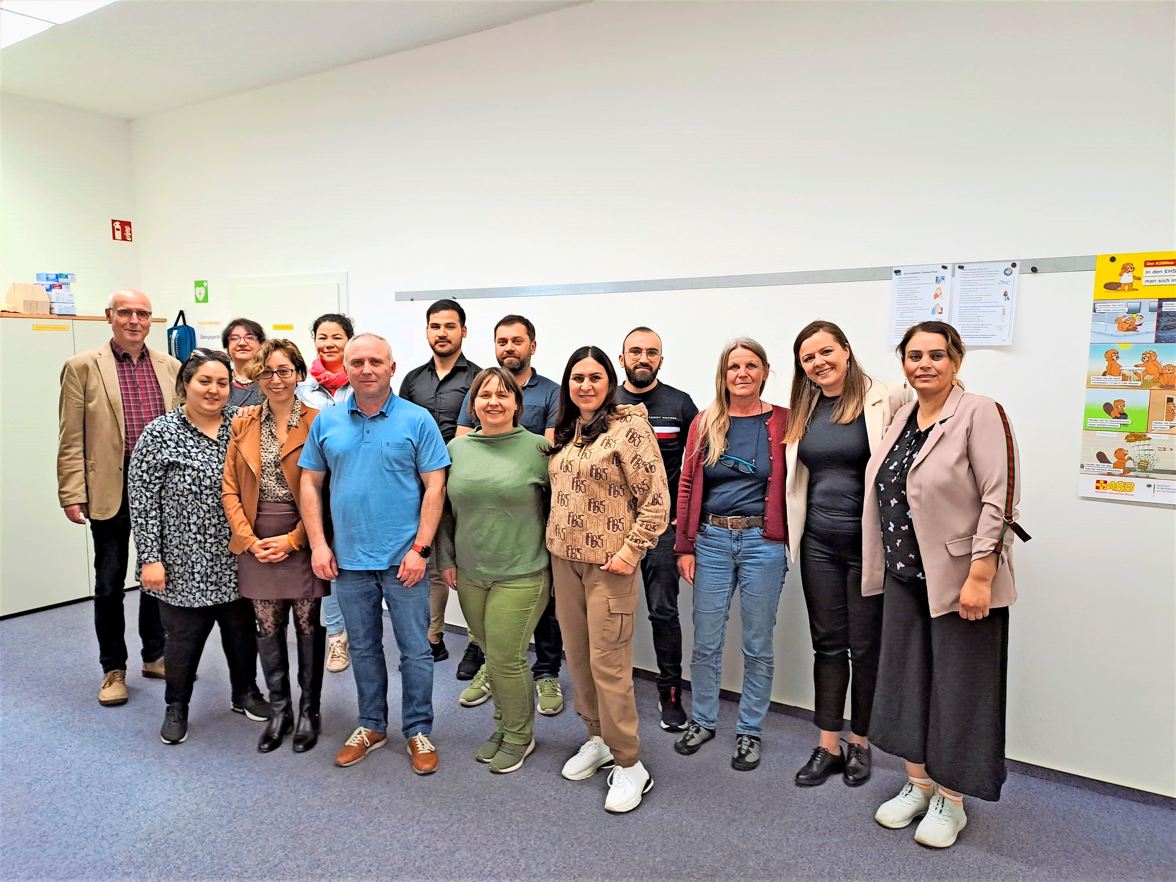 13 künftige Kulturdolmetscher für den Raum Pegnitz in Ausbildung