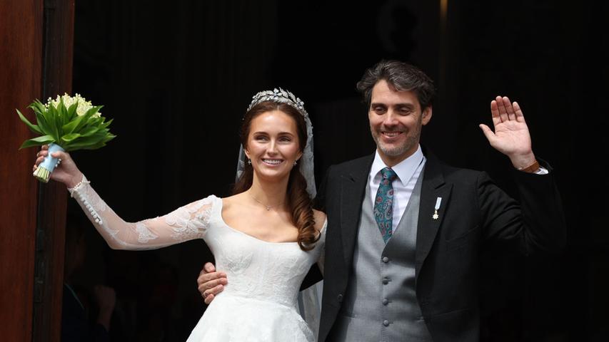 Adelshochzeit in München: Ludwig Prinz von Bayern und seine Braut Sophie-Alexandra haben geheiratet