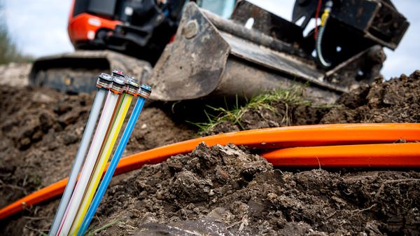 Ausbau des Glasfasernetzes