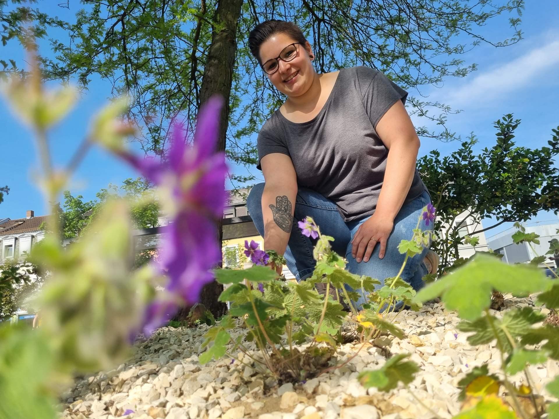 Cleveres Beet auf dem Rathausplatz Erlangen Expertin gibt Tipps für