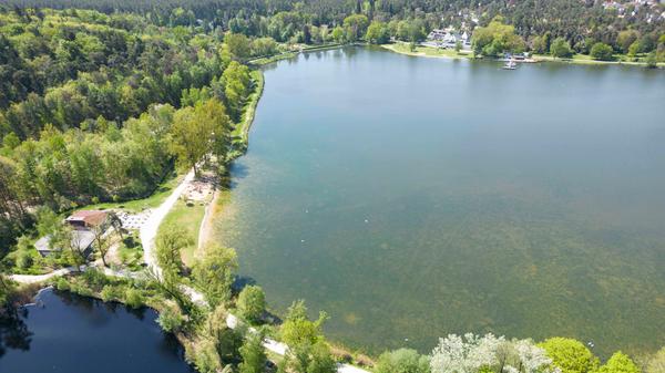 Beliebtes Naherholungsgebiet: Der Dechsendorfer Weiher.