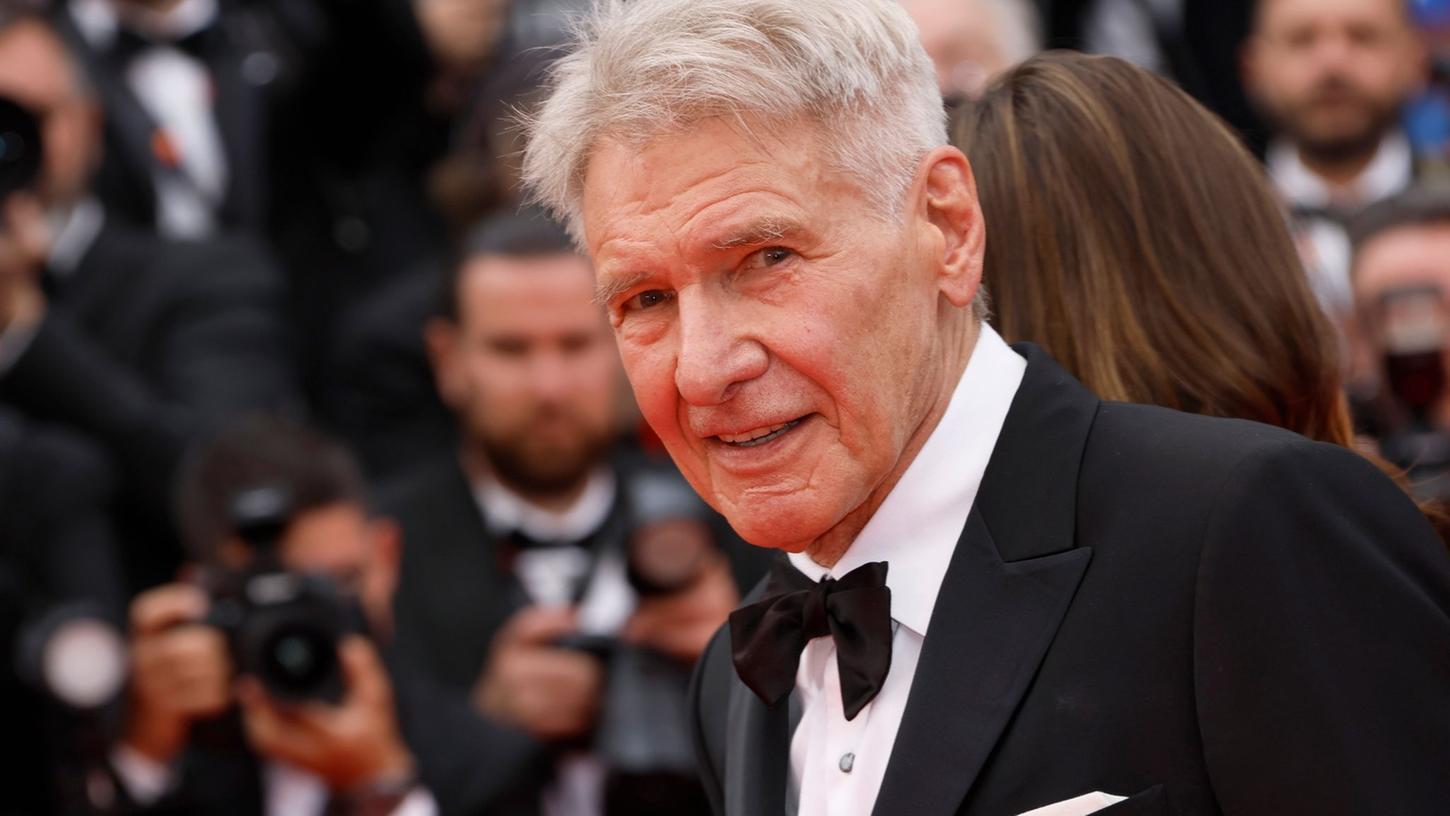 Harrison Ford bei der Premiere des Films "Indiana Jones und das Rad des Schicksals" in Cannes.