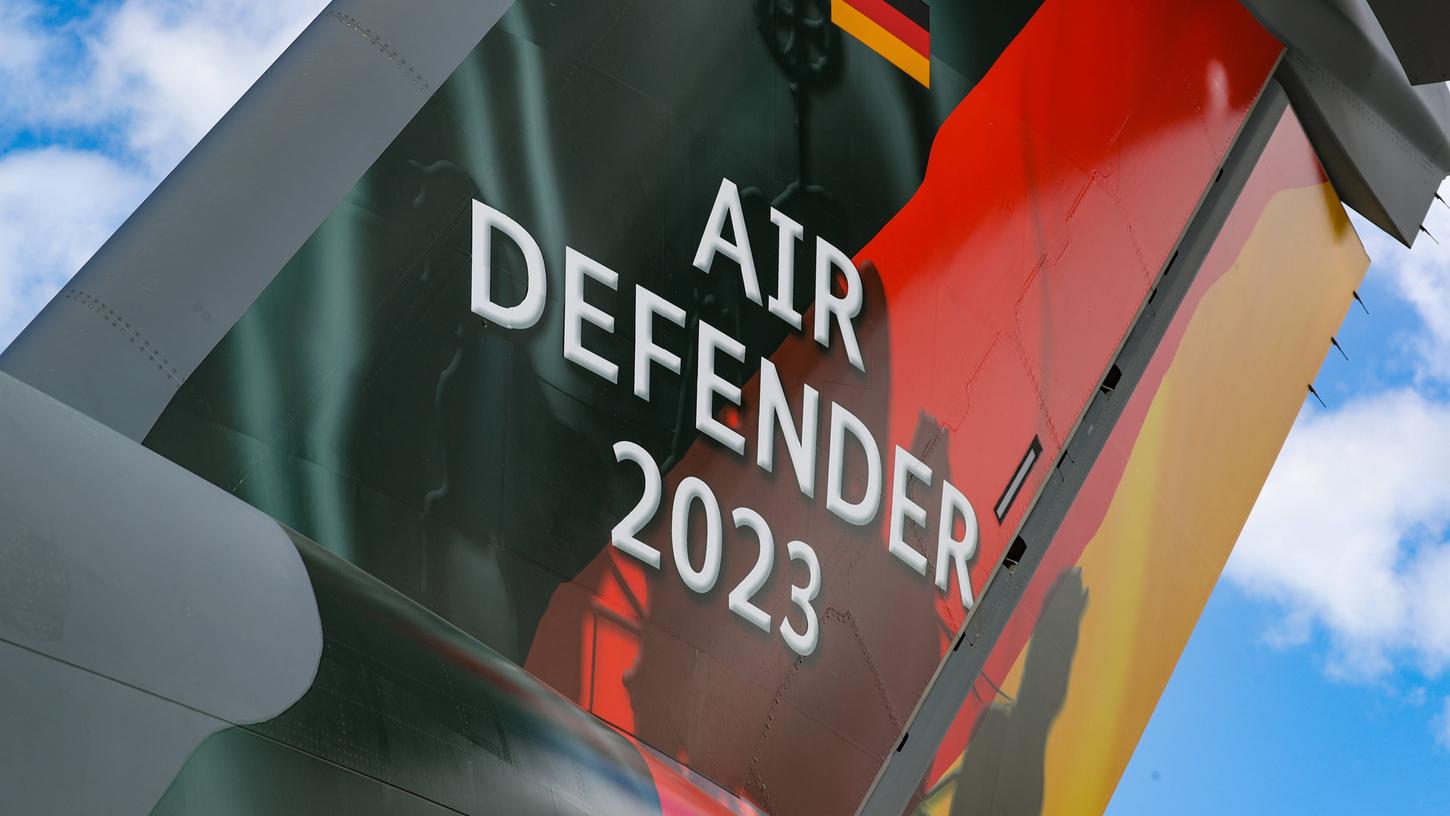 16.05.2023: Medientag beim Lufttransportgeschwader 62 auf dem Fliegerhorst Wunstorf zur Großübung "Air Defender".
