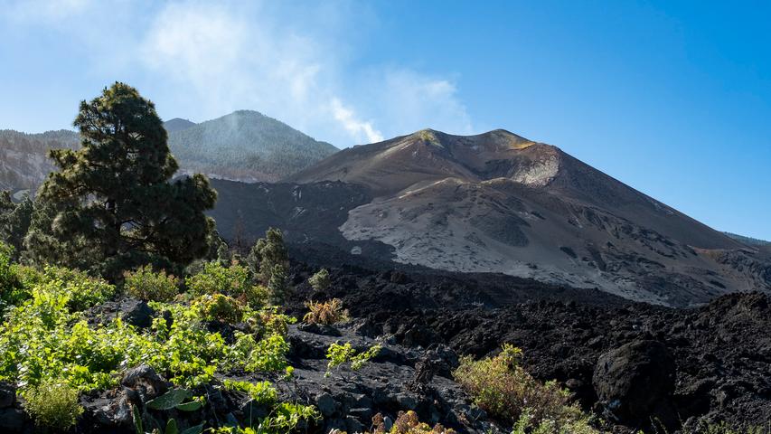 Vom 19. September bis zum 25. Dezember 2021 sorgte der Ausbruch des Vulkans Cumbre Vieja an der Westküste für große Schäden auf La Palma.