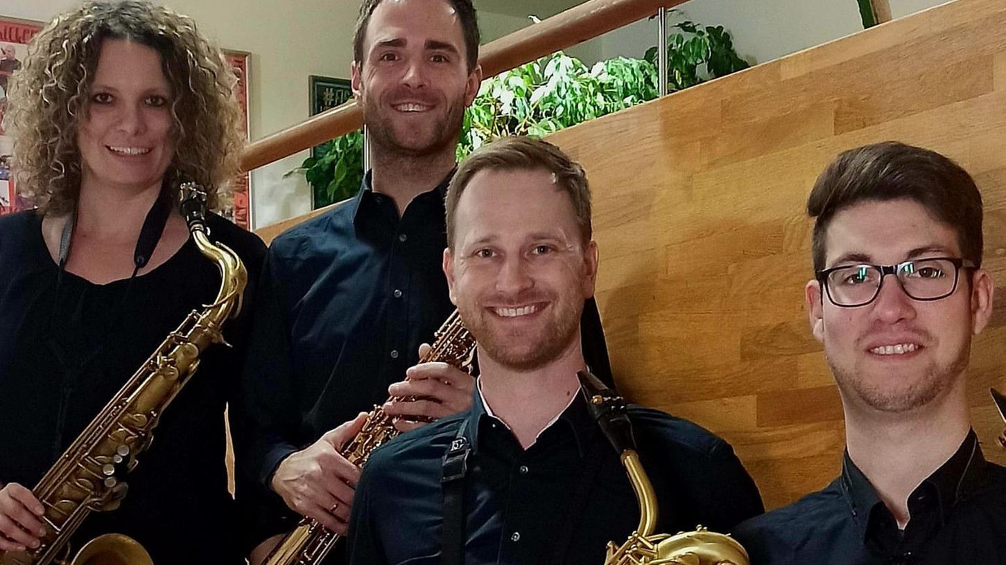 Das Saxophonquartett Saxalavista.