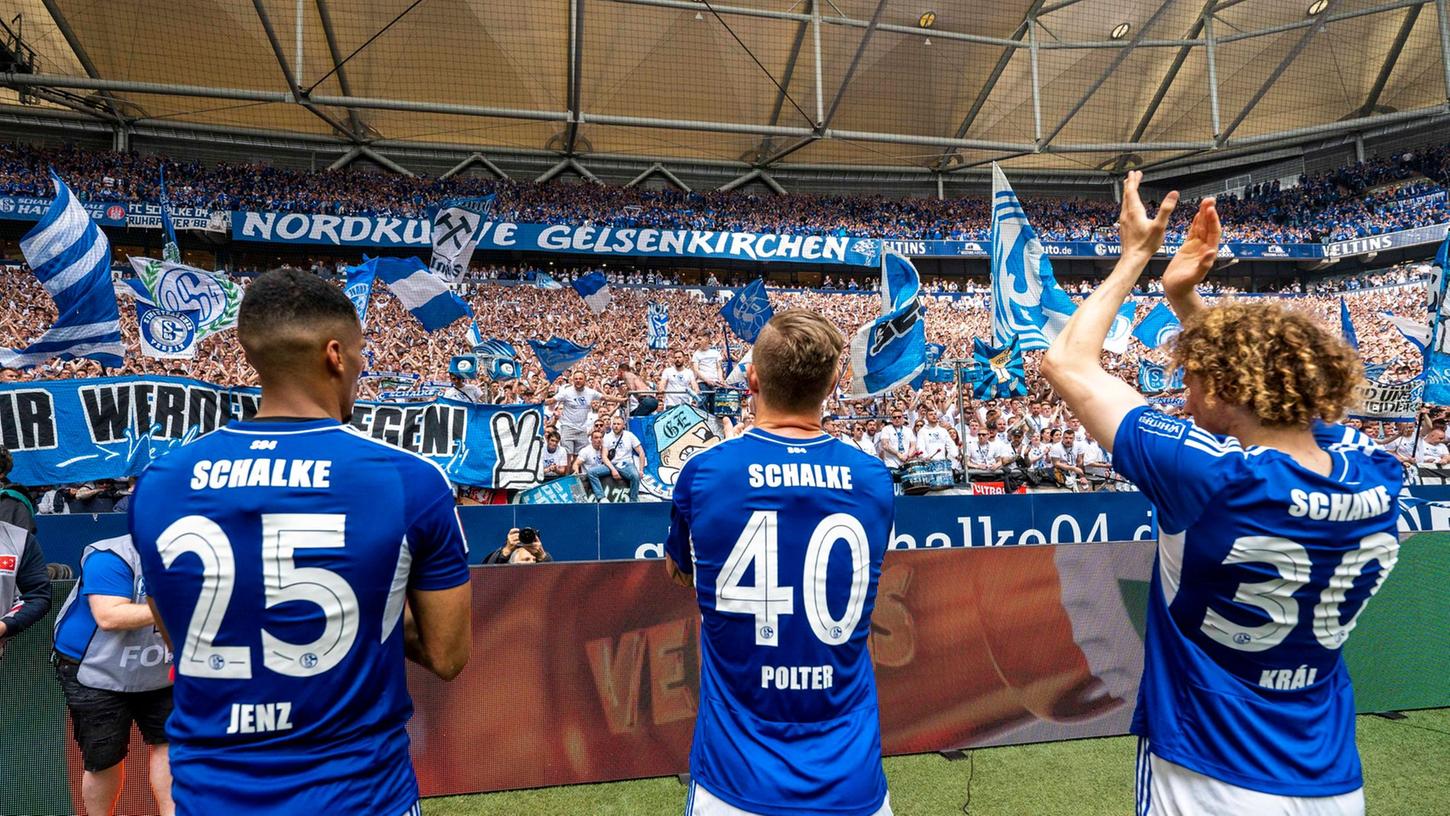 Die Spieler des FC Schalke haben die schlechtesten Aussichten im Abstiegskampf.