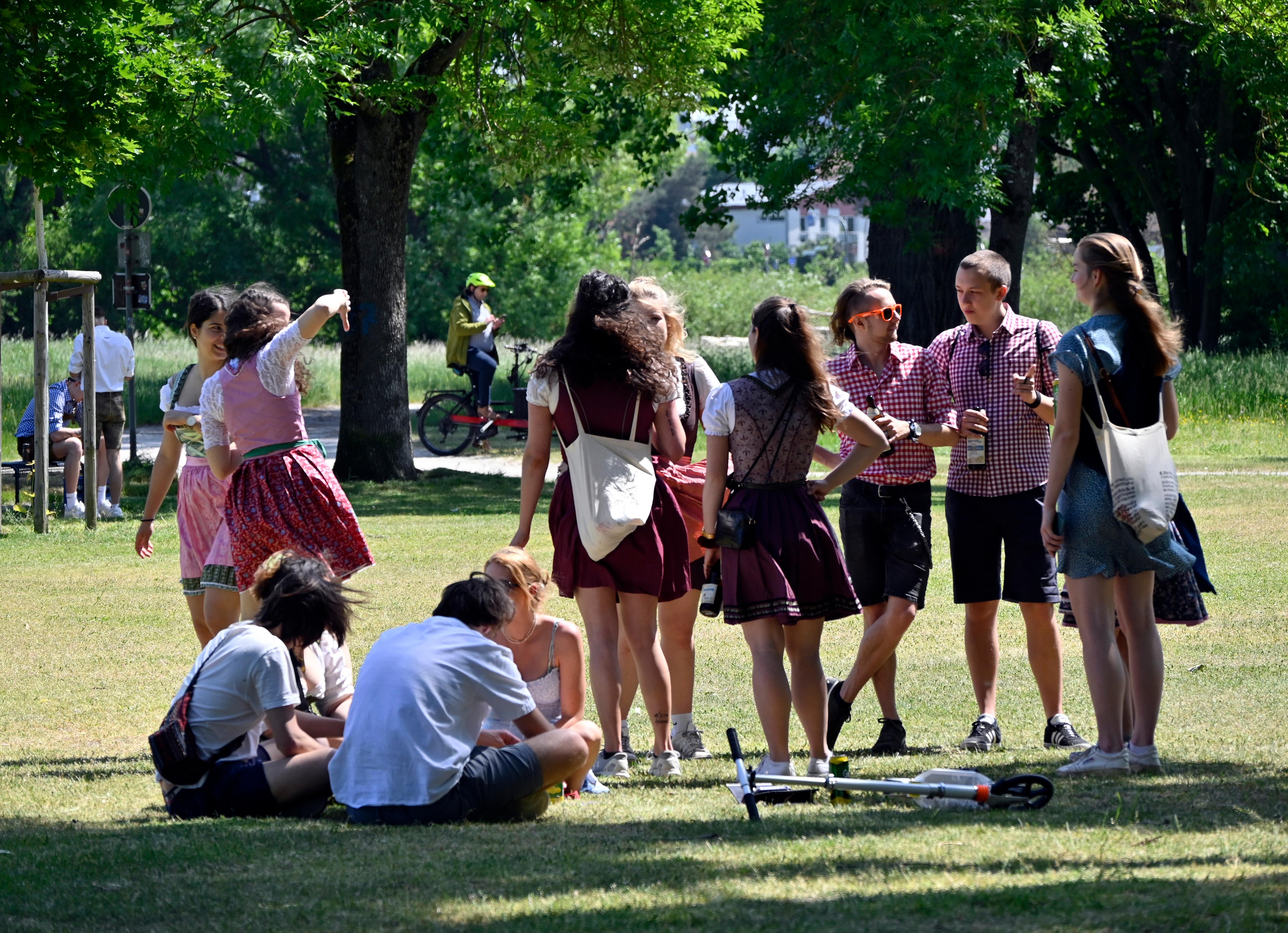 Viele starten in ihrem Heimatort, andere am Erlanger Bahnhof oder von ihrer Wohnung aus.