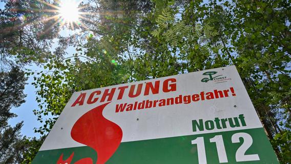 Beobachtungsflüge aufgrund hoher Waldbrandgefahr in Oberfranken