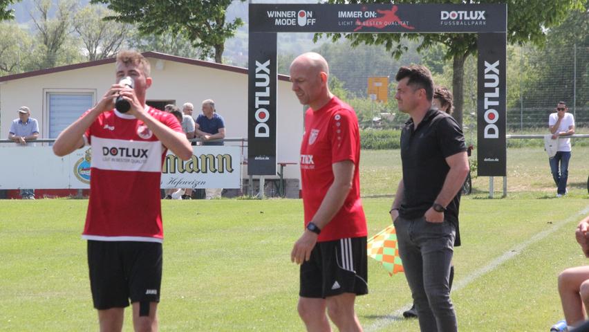 Die beiden TSV-1860-Trainer Markus Vierke und Michael Seitz (von rechts) konnten zufrieden sein. 