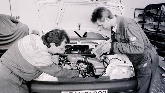Vor 30 Jahren: Zwei Enthusiasten basteln sich ein Rallye-Fahrzeug