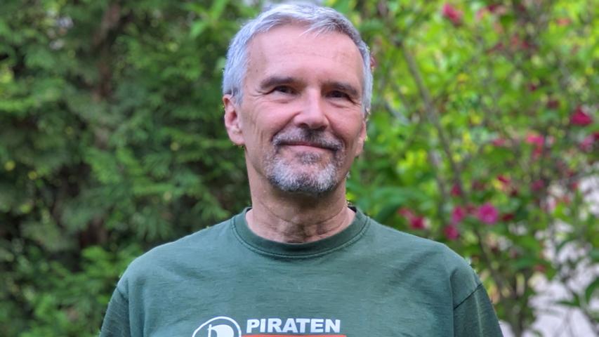 Jürgen Purzner steigt für die Piratenpartei in den Ring.   