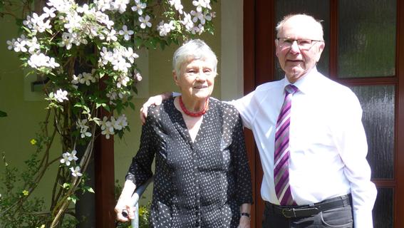 65 gemeinsame Jahre: Eva und Hermann Thoma aus Goldbühl feierten Eiserne Hochzeit