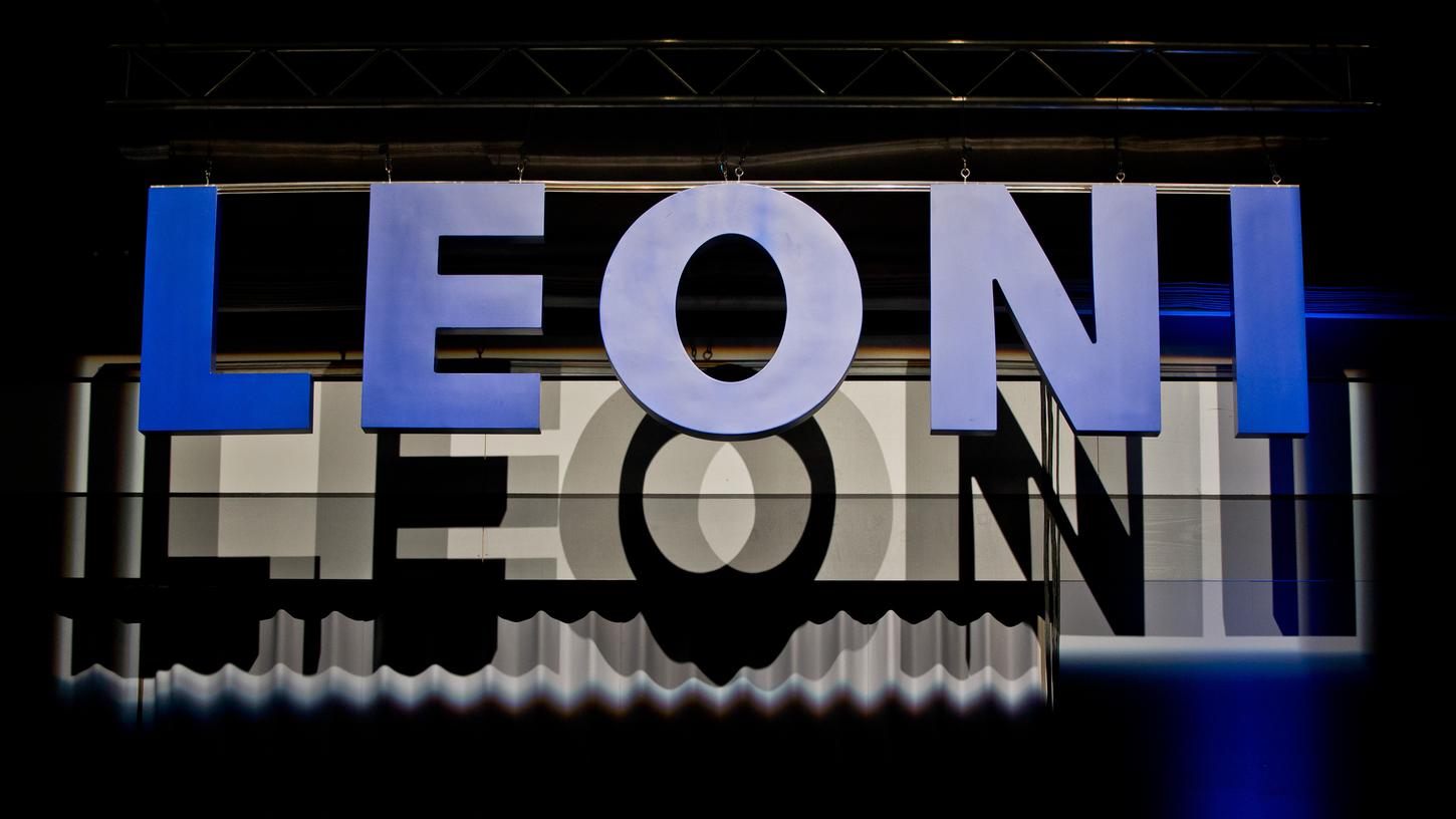 Das Logo des Kabel-Herstellers Leoni AG: Das Unternehmen, das rund 100.000 Mitarbeiter beschäftigt und in wirtschaftliche Schwierigkeiten geraten war, treibt seine Entschuldung voran.