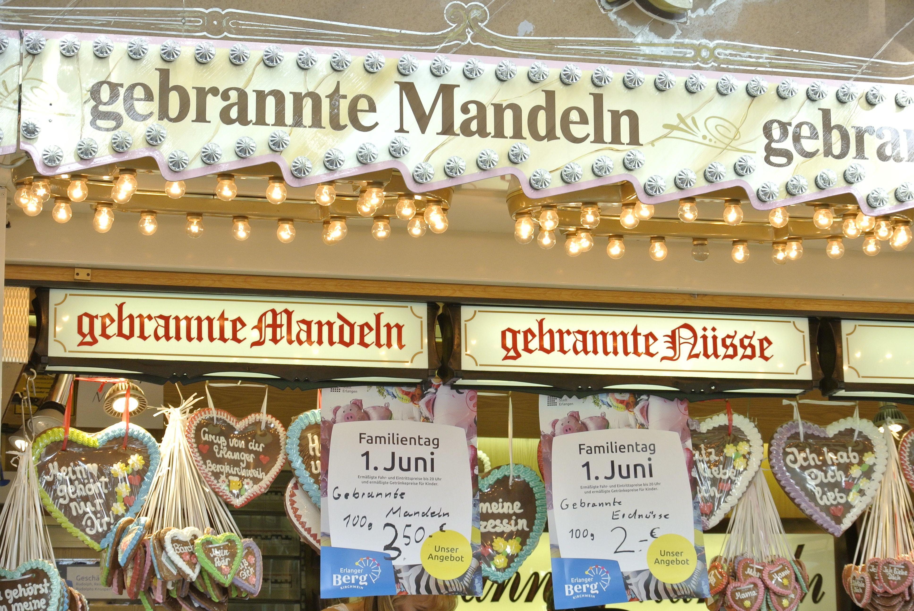 Ein Berg-Klassiker: Gebrannte Mandeln.