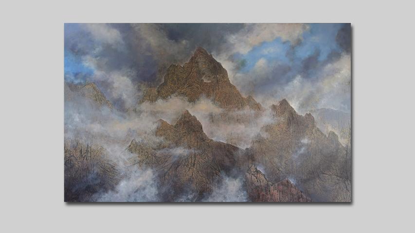 WOLFGANG BÜHLER senza modo III (2023) 120 x 190 cm Acryllasuren auf Leinwand WOLFGANG BÜHLER senza modo III (2023) 120 x 190 cm Acryllasuren auf Leinwand