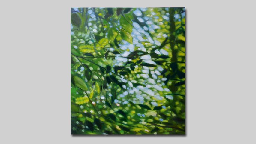 HEIDI LAUTER Im Grünen (2023) 70 x 80 cm Öl auf Leinwand HEIDI LAUTER Im Grünen (2023) 70 x 80 cm Öl auf Leinwand