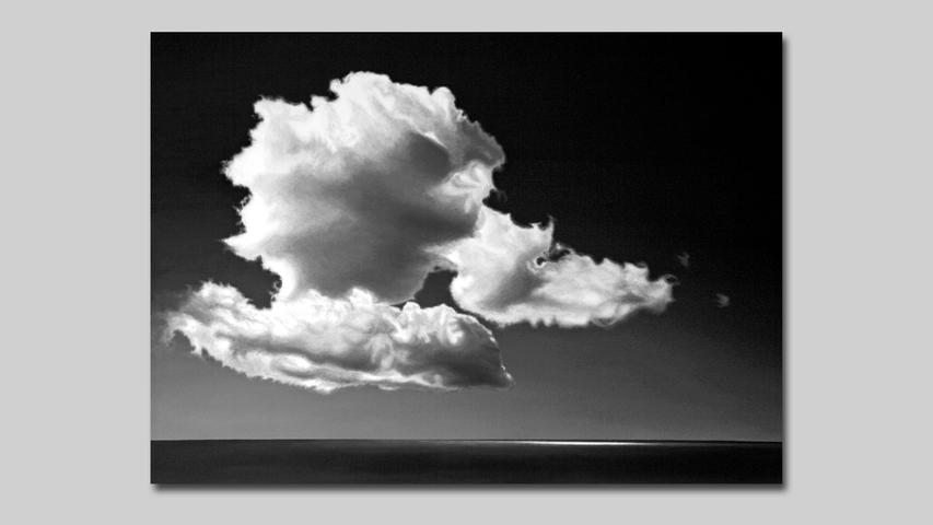 NORBERT MADSIUS Nordlicht (2020) 100 x 140 cm Öl auf Leinwand