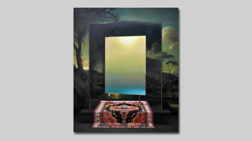BENJAMIN MORAVEC Ohne Titel (2020) 180 x 150 cm Öl auf Leinwand