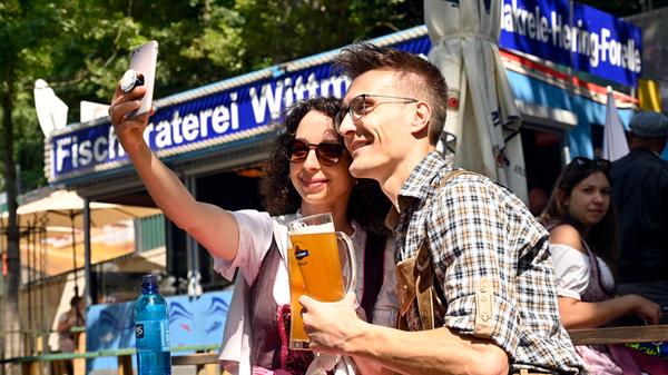 Selfie als Beweis für den Bergbesuch oder doch als Erinnerung?