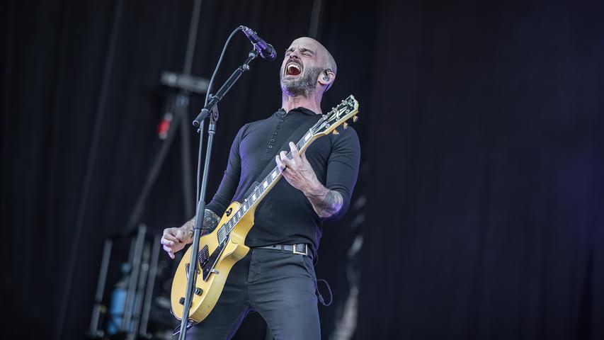 Punk mit deeper Message: Rise Against rocken die Festival-Fans in die Nacht