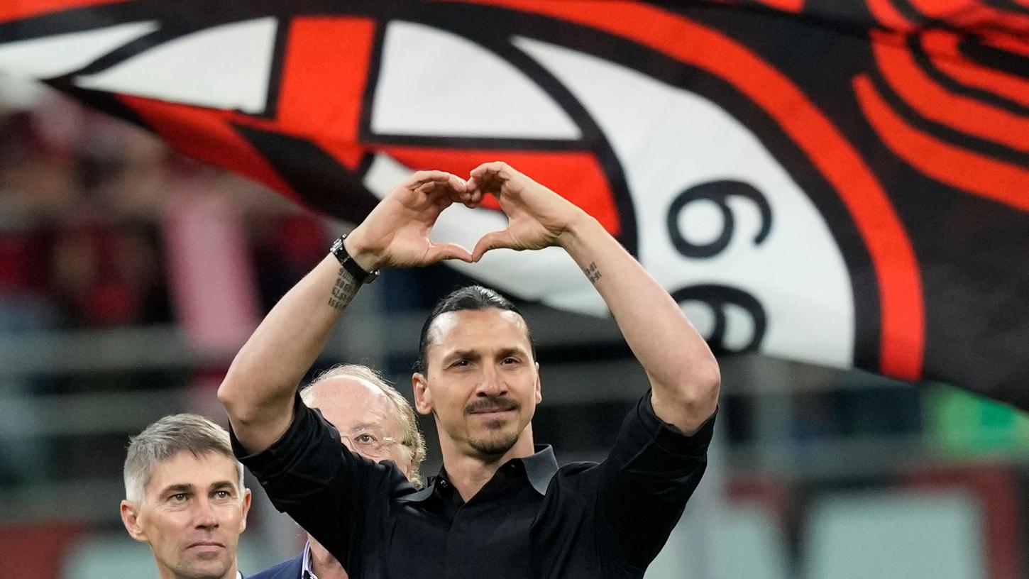 Sagt Ciao: Zlatan Ibrahimovic vom AC Mailand.