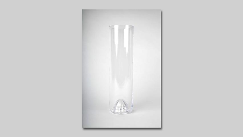 STELLA WANISCH Presse (2021) 38 x 9 cm Glas, mundgeblasen