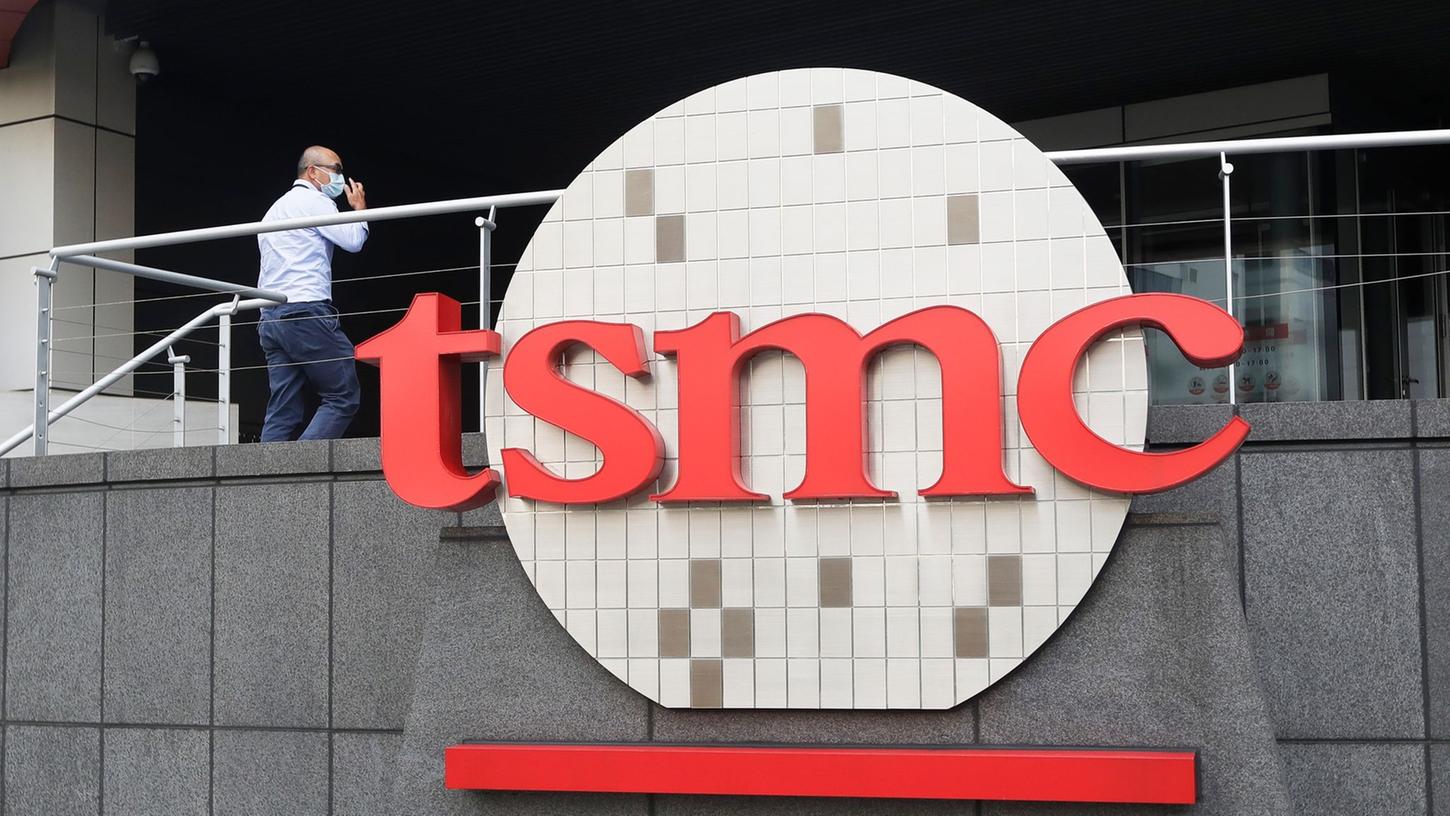 Der Hauptsitz von Taiwan Semiconductor Manufacturing Company (TSMC) in Hsinchu.