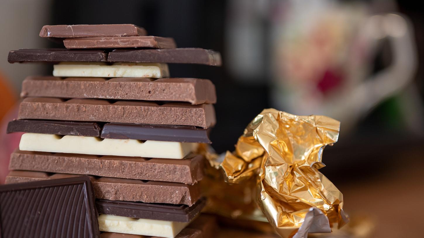 Vollmilchschokolade, weiße Schokolade oder Zartbitterschokolade. Was hilft bei Durchfall?