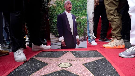 Tupac Shakur posthum mit Hollywood-Stern geehrt