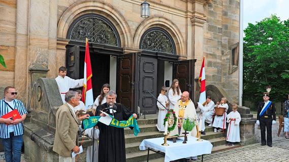 Fronleichnam wird in der Stadt Pegnitz ökumenisch gefeiert