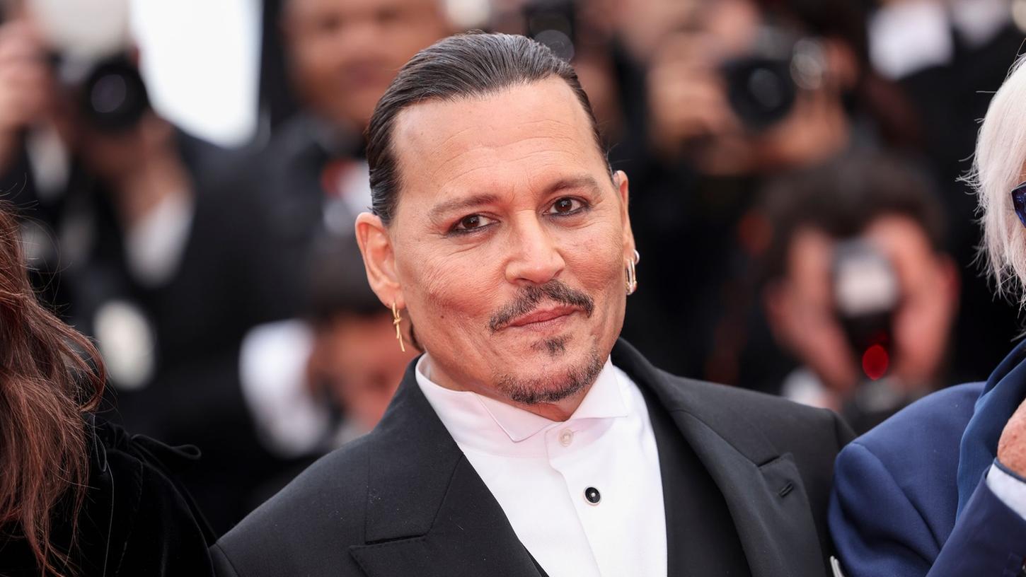 Johnny Depp beim Filmfestival in Cannes.