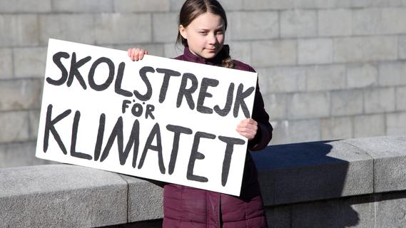 Greta Thunberg mit letztem Schulstreik fürs Klima: 