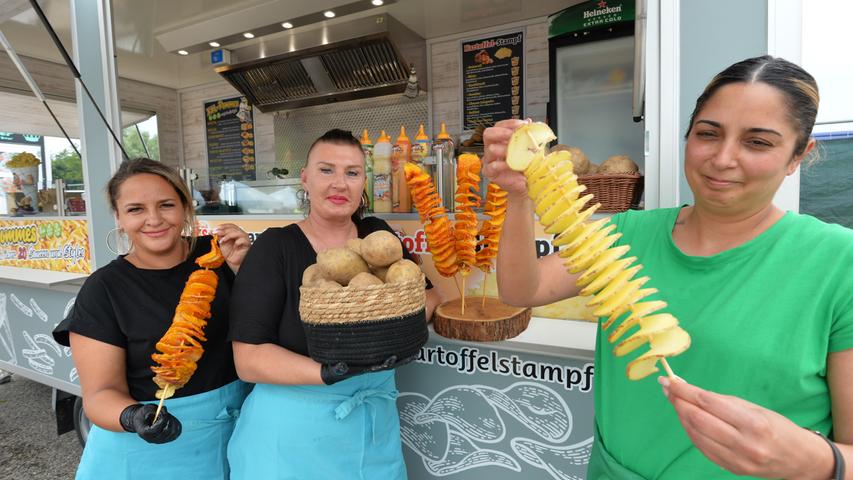 Spiralkartoffeln und knusprige Insekten: Das Foodtruck Festival in Neumarkt