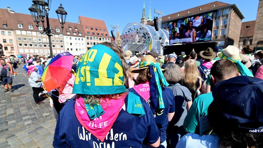 Bewegend und emotional zum Schluss: So geht der Kirchentag in Nürnberg zu Ende