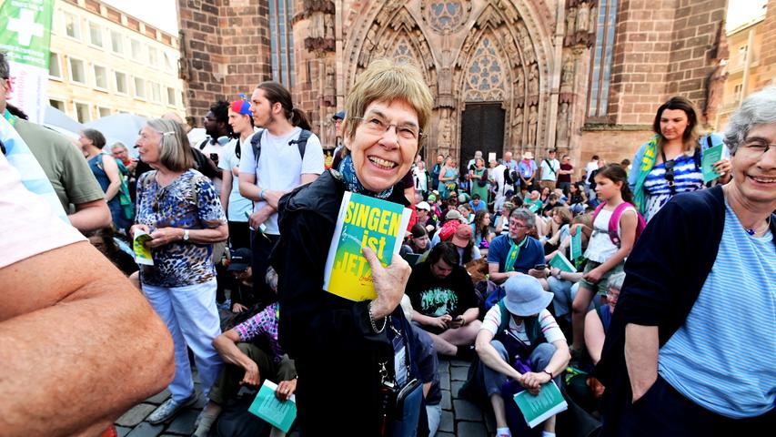 Bewegend und emotional zum Schluss: So geht der Kirchentag in Nürnberg zu Ende