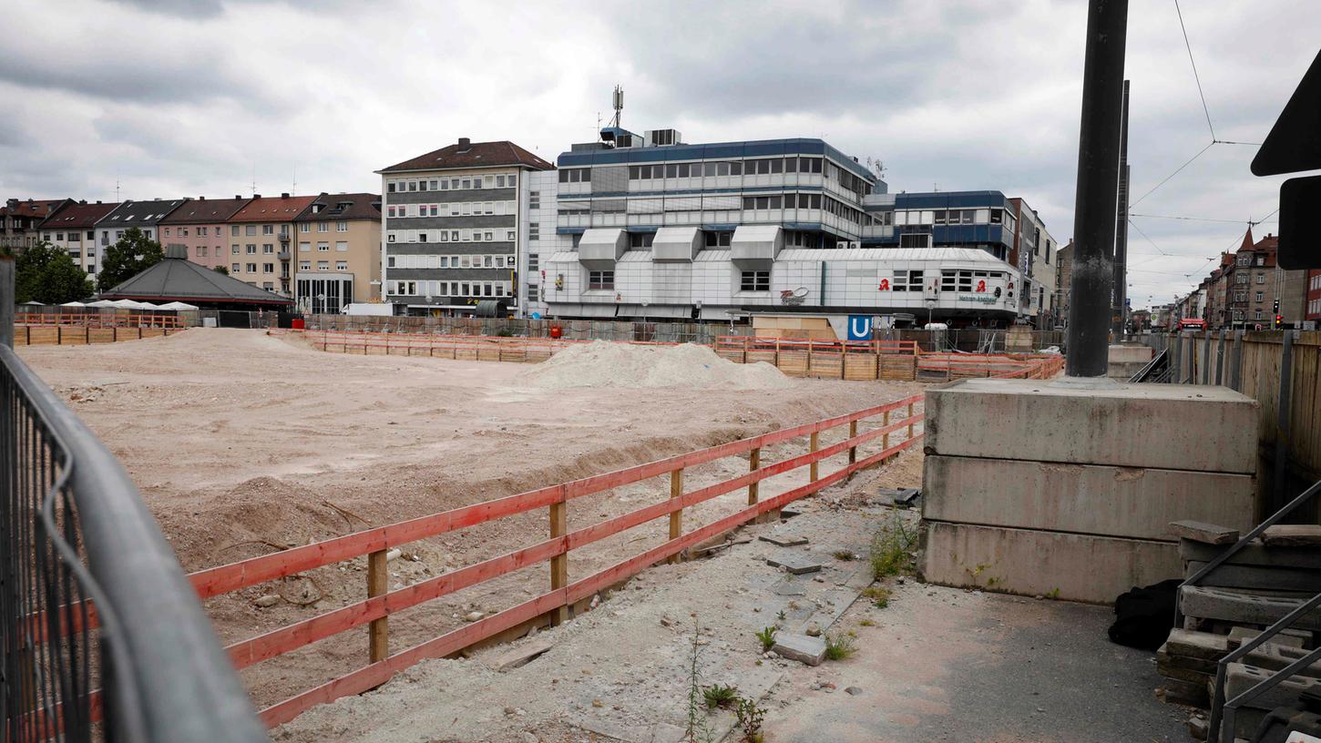 Auf dem ehemaligen Kaufhof-Gelände am Aufseßplatz soll das "Schocken-Carre" entstehen. 