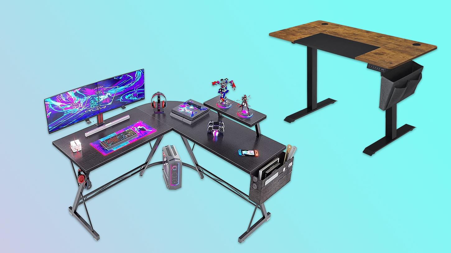 Ob Gaming-Tisch oder elektrisch höhenverstellbarer Schreibtisch: Es müssen nicht immer Möbelhäuser wie Ikea sein. Bei Online-Händlern wie Amazon kann man sie ebenfalls günstig im Angebot kaufen – und erhält die Ware bis vor die Tür geliefert. Ob Gaming-Tisch oder elektrisch höhenverstellbarer Schreibtisch: Es müssen nicht immer Möbelhäuser wie Ikea sein. Bei Online-Händlern wie Amazon kann man sie ebenfalls günstig im Angebot kaufen – und erhält die Ware bis vor die Tür geliefert.
