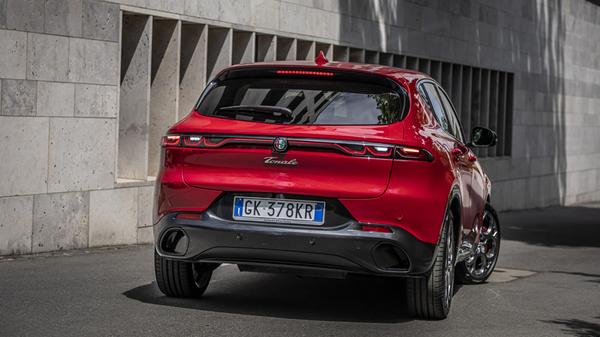 Das Heck ist schön knackig geraten.