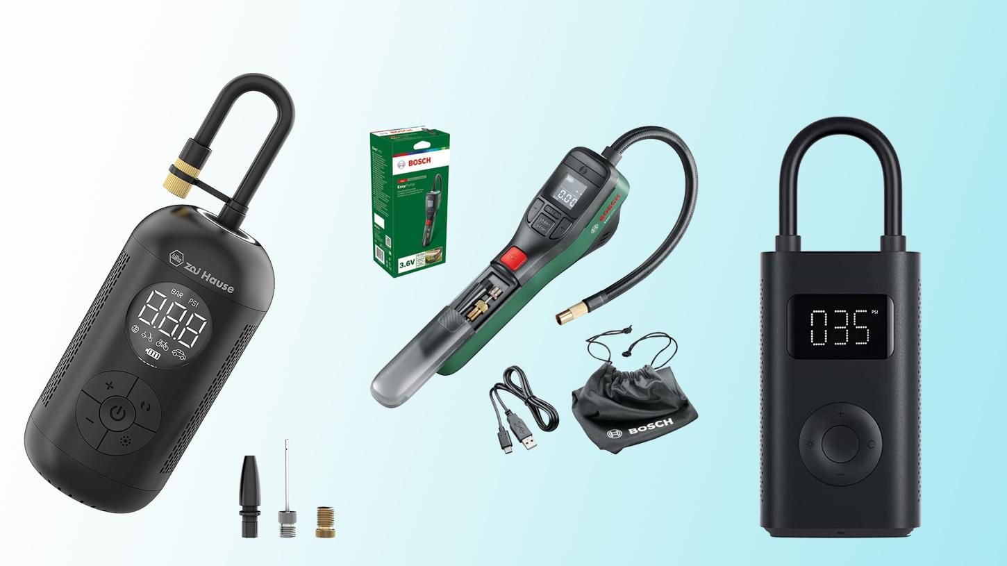 Wieder lieferbar und das noch günstiger: Akku-Luftpumpe von Bosch für  Fahrrad, Auto uvm. mit USB-C und 3,0 Ah